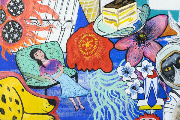close up art details