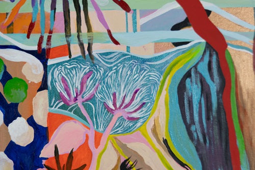 abstract flowers